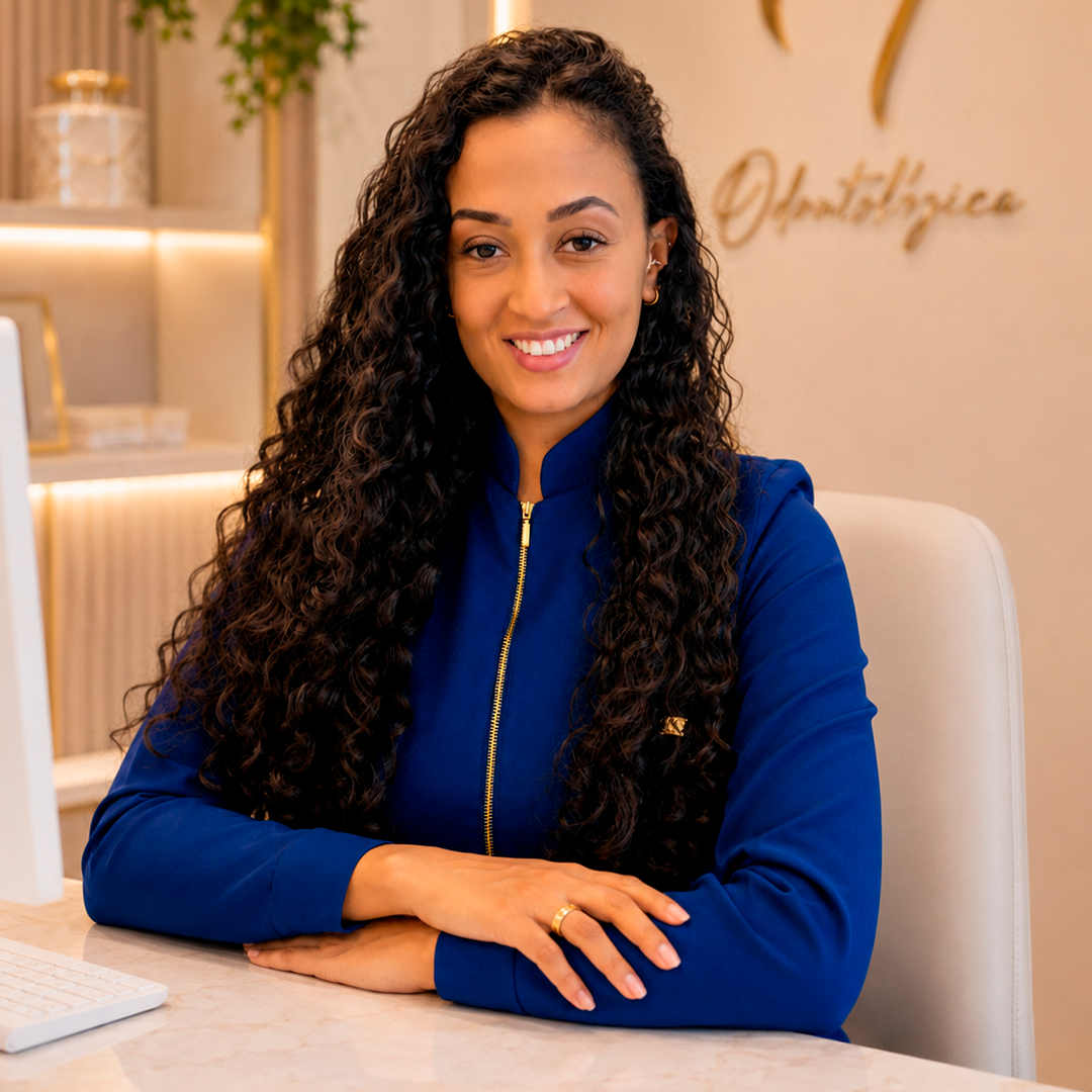 Dra. Carolina Teixeira, cirurgiã dentista na Zona Norte de São Paulo